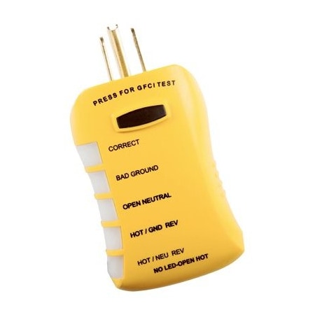 Ecm Industries Stop Shock GFCI Tester HGT6520